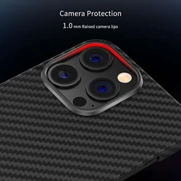 Magnetic Carbon Fiber Case for iPhone 14 Pro