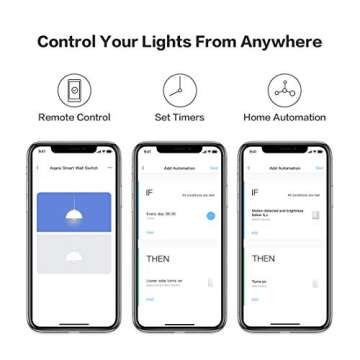 Aqara Smart Light Switch - Remote Control & Voice Activated