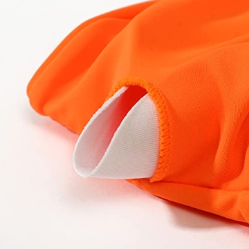 MOOSLOVER Women One Shoulder High Waisted Bikini Set