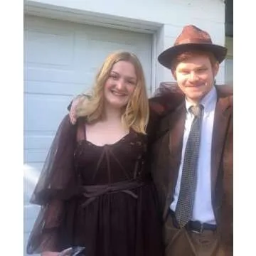 Elegant Puffy Sleeve Tulle Prom Dress with Custom Sizes