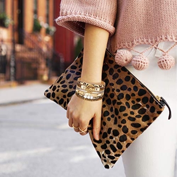 Leopard Leather Bracelet - Trendy Gift for Women & Teens