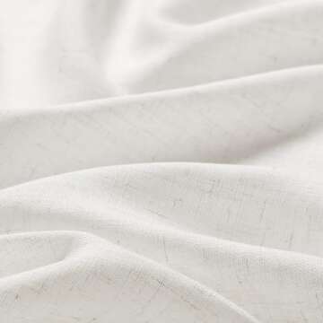 Elegant 144 Inch Linen Curtains for High Ceilings