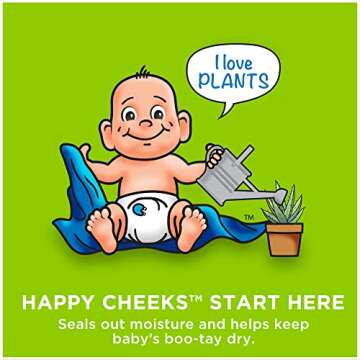 Boudreaux's Butt Paste with Natural* Aloe Diaper Rash Cream, Ointment for Baby, 4 oz Tube