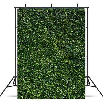 Green Leaves Photography Backdrop for Celebrations and More