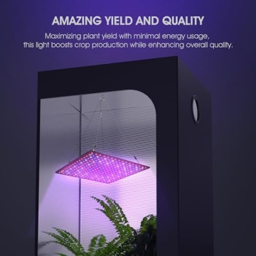 Uallhome LED Grow Lights 200W Full Spectrum for Indoor Gardening