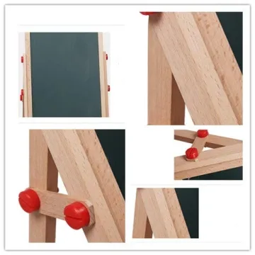 Didcant Wooden Kids Easel for Creative Playtime