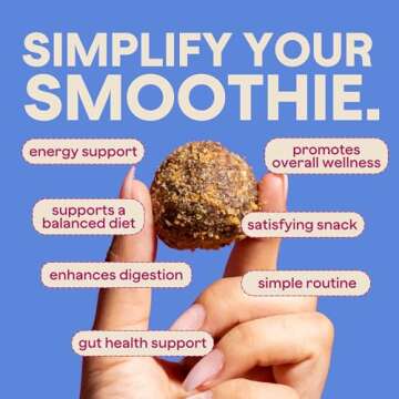 The Bomb Co. Blender Bomb, Coconut Kick, Superfood Smoothie Mix with Hemp, Chia Seeds, Coconut, & Amino Acids for the Body’s Natural Defense, Gluten Free, High Fiber, 10 Servings