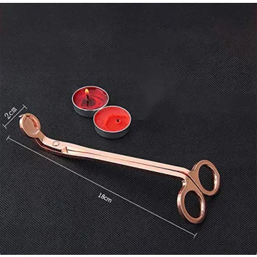 UUYYEO Stainless Steel Candle Wick Trimmer Tool