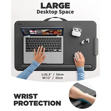 SAIJI Laptop Lap Desk - Portable & Ergonomic for All