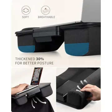 SAIJI Laptop Lap Desk - Portable & Ergonomic for All