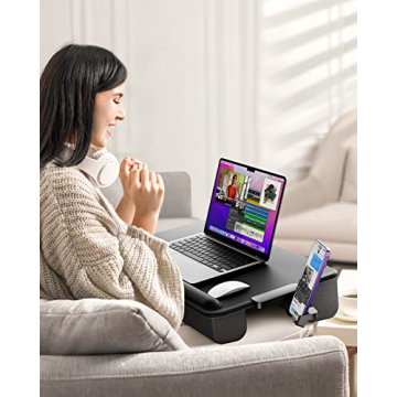 SAIJI Laptop Lap Desk - Portable & Ergonomic for All