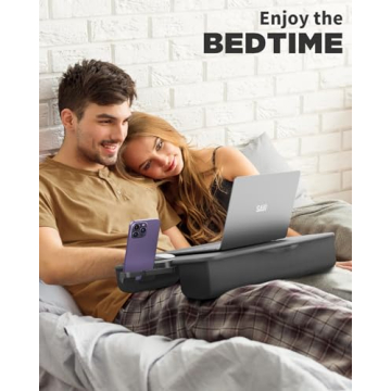 SAIJI Laptop Lap Desk - Portable & Ergonomic for All