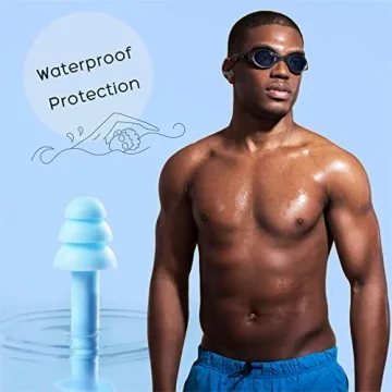 Anbow Soft Silicone Ear Plugs for Noise Reduction & Comfort