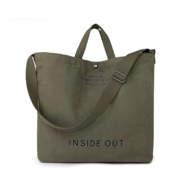 Versatile Large Canvas Tote Bag for Women - Stylish, Durable & Multifunctional