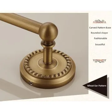 Vintage Brass Bathroom Toilet Paper Holder with Cover