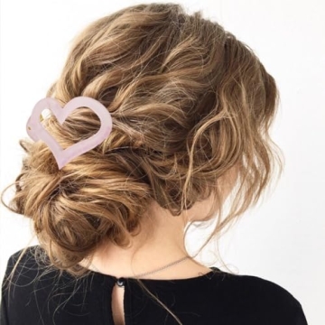 BWDCQMX Heart Claw Clips - Cute Hair Accessories 3 Pack