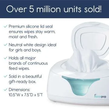 Hiccapop Baby Wipe Warmer and Dispenser