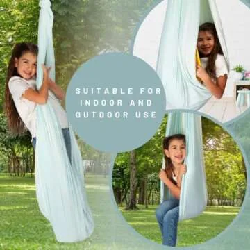 Double Layer Kids Sensory Swing for Indoor & Outdoor Use