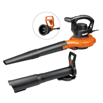 WORX WG518 Electric Leaf Blower Mulcher Vacuum High Power
