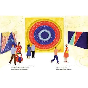 Ablaze with Color: Discover Alma Thomas's Vibrant Art