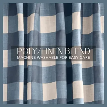 Elrene Farmhouse Buffalo-Check Blackout Curtain Panel
