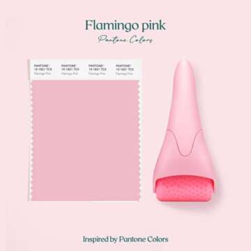 Dr. Pure Ice Roller for Face Massage to Reduce Puffiness Tighten Skin, Face Icing Cold Massager Cooling Facial Eye Roller, Women Gifts Skin Care Tool