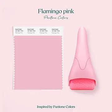 Dr. Pure Ice Roller for Face Massage to Reduce Puffiness Tighten Skin, Face Icing Cold Massager Cooling Facial Eye Roller, Women Gifts Skin Care Tool