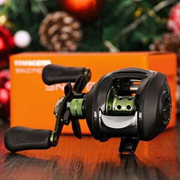 TRUSCEND Advanced Baitcasting Reel, 6.2:1, Incredible Durability, Magnetic Brakes, Ergonomic Design, 4+1 Stainless BB for Saltwater & Freshwater, Designed for The Versatile Angler