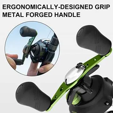 TRUSCEND Advanced Baitcasting Reel, 6.2:1, Incredible Durability, Magnetic Brakes, Ergonomic Design, 4+1 Stainless BB for Saltwater & Freshwater, Designed for The Versatile Angler