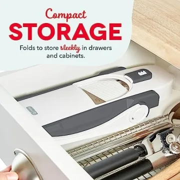 DASH Mandoline Slicer for Easy Meal Prep - Safe & Efficient
