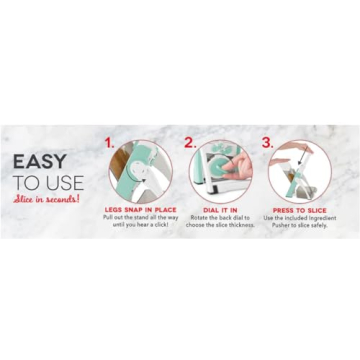 DASH Mandoline Slicer for Easy Meal Prep - Safe & Efficient