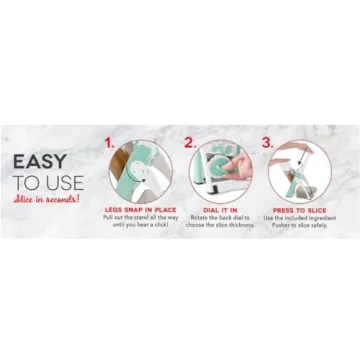 DASH Mandoline Slicer for Easy Meal Prep - Safe & Efficient