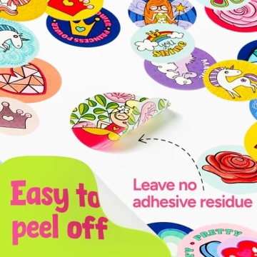 Giant Bean Sticker Stamper Set - 640 Motivational Sticker Stamps