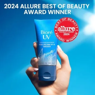 Biore UV Aqua Rich SPF 50 Daily Sunscreen for Sensitive Skin