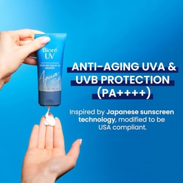 Biore UV Aqua Rich SPF 50 Daily Sunscreen for Sensitive Skin