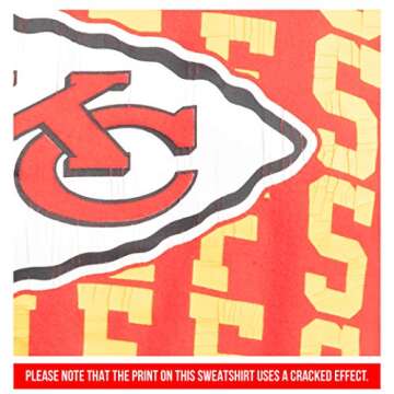 Ultra Game NFL Chiefs Women's Fleece Sweatshirt - Stylish Cozy Apparel