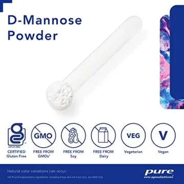 Pure Encapsulations D-Mannose Powder for Urinary Health