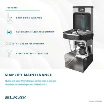Elkay LZSTL8WSLP ezH2O Bottle Filling Station Features