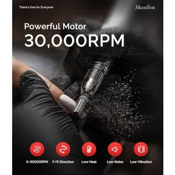 Professional MelodySusie Electric Nail Drill for Stunning Nails