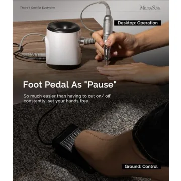 Professional MelodySusie Electric Nail Drill for Stunning Nails