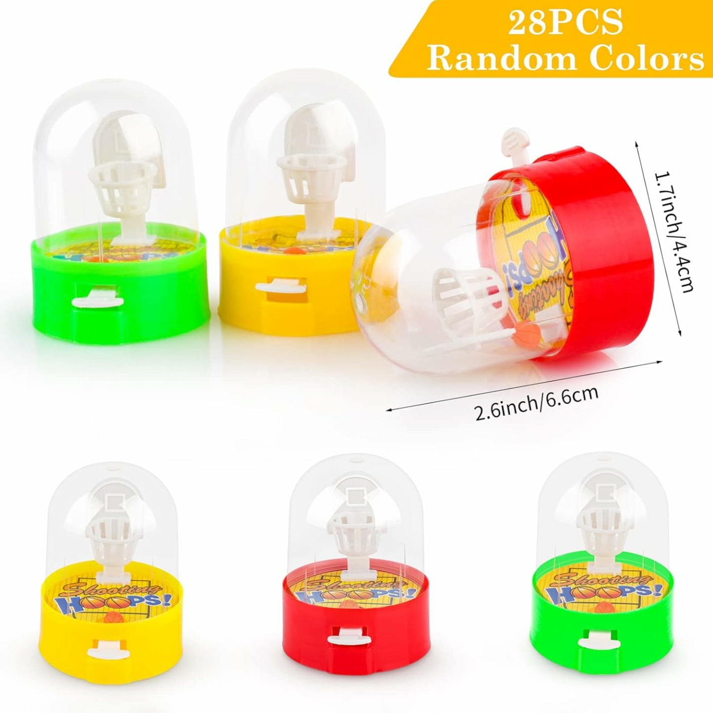 Mini Basketball Games for Kids - 28pcs Fun Set