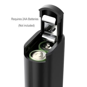 Powerful Milk Frother for Coffee, Fast Handheld Drink Mixer with Stainless Steel Whisk, Battery Operated Hand Frother Stirrer Wand-Black