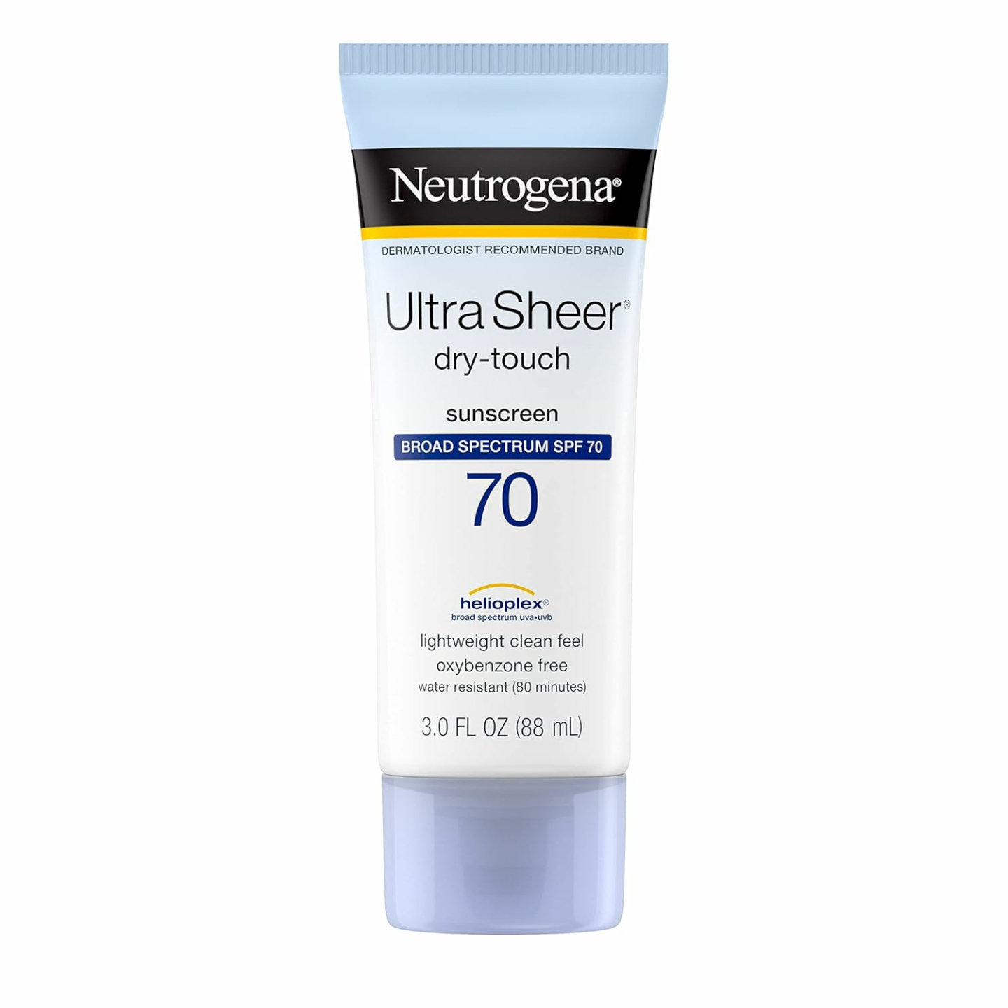 Neutrogena Ultra Sheer Sunscreen SPF 70, 3 Fl Oz
