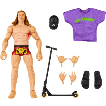 Mattel WWE Matt Riddle Action Figure - Elite Collection with Life-Like Detail and Accessories 6-Inch