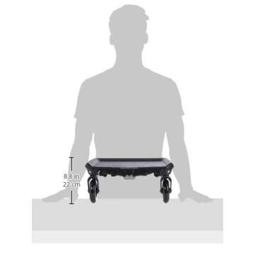 Baby Jogger Glider Board for City Mini 2, City Mini 2 Double, City Mini GT2, City Mini GT2 Double, City Select, and City Select LUX Strollers, Black