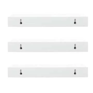 Kiera Grace Floating Wall Shelves - Modern Floating Shelves 3Pack