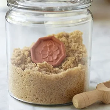 JBK Terra Cotta Brown Sugar Saver - Daisy Design
