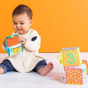 Soft Sensory Blocks for Infants - Bright Starts