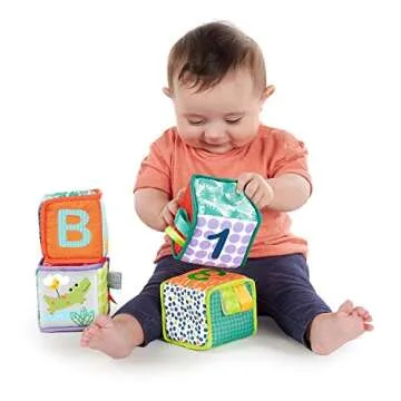 Soft Sensory Blocks for Infants - Bright Starts