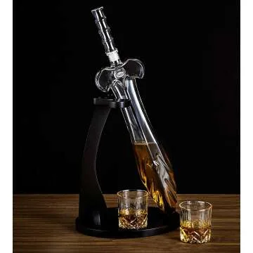 Heroic Sword Whiskey Decanter Set - 850ml